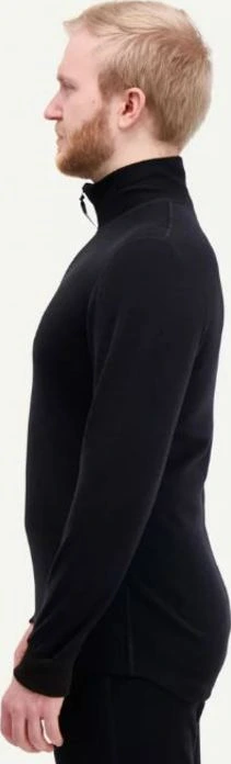 SVALA Shirt Merino Extreme Zip-Neck black, 2XL
