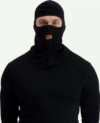 SVALA Merino Extreme Commando Hood black, 52-54 S
