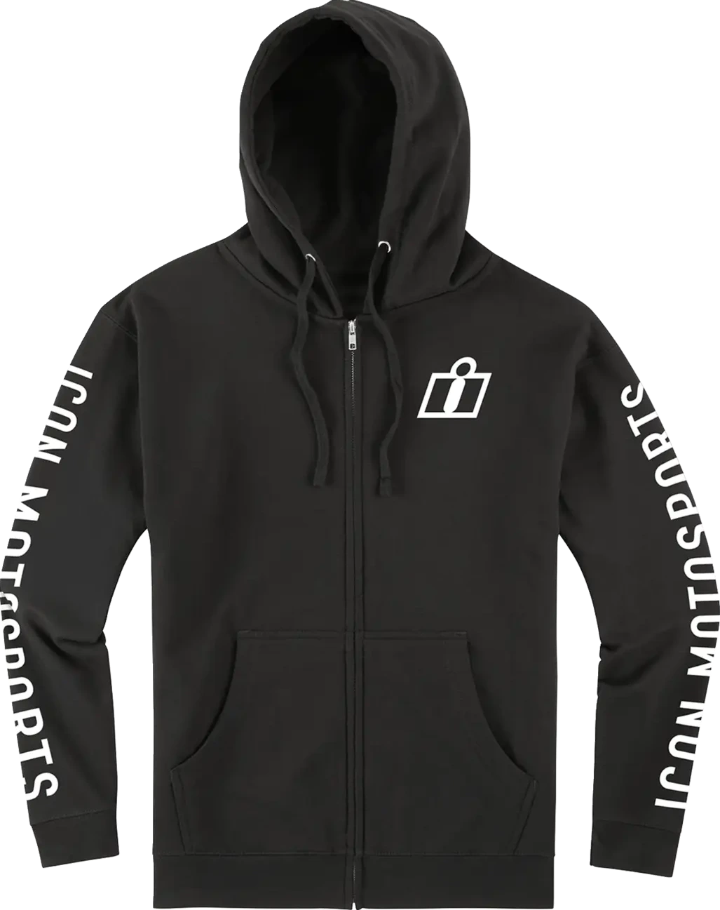 HOODIE ZIP CLASICON BLK S
