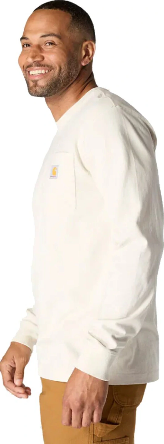 Carhartt Mountain long sleeve malt, White, L