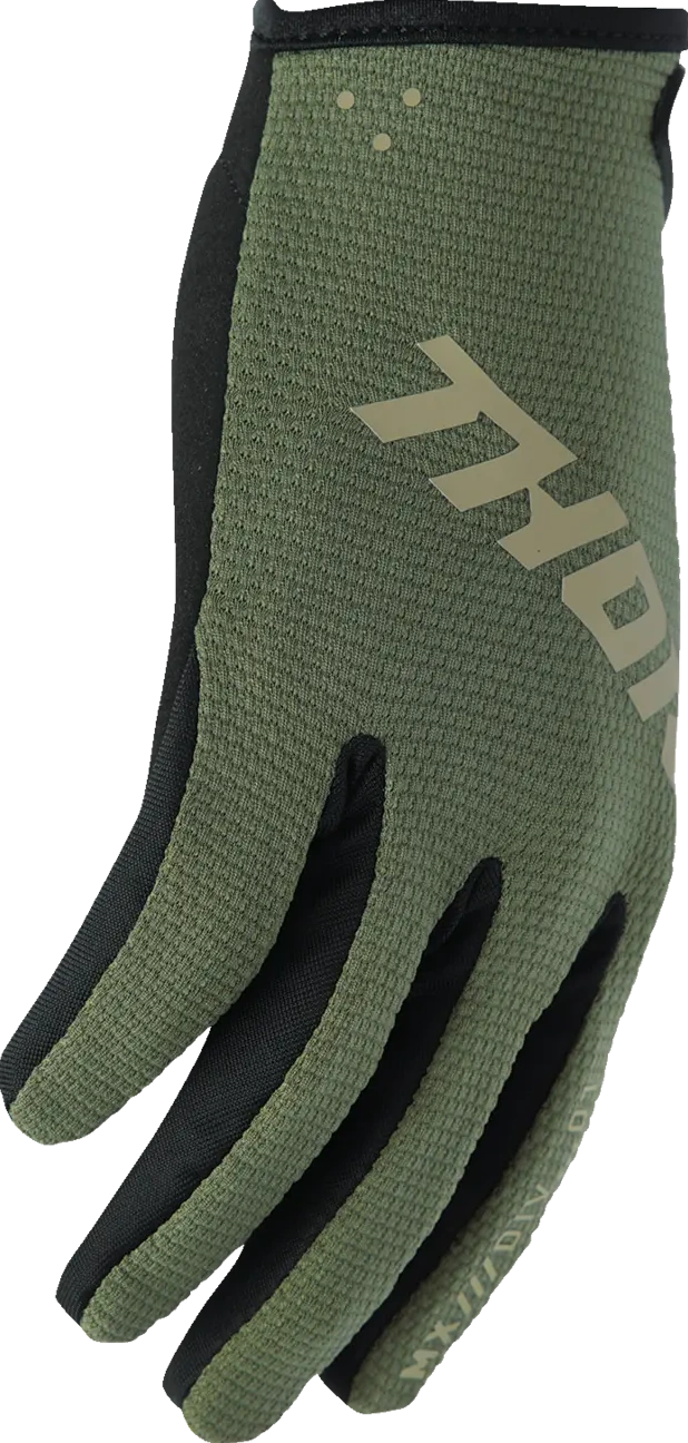 GLOVES YTH RIDEMODE STATIC CAMO XS