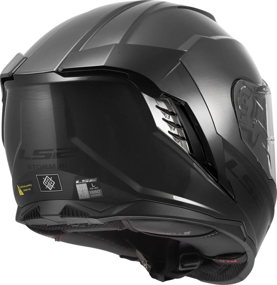 LS2 FF818 STORM III JEANS Helmet - XL, Titanium