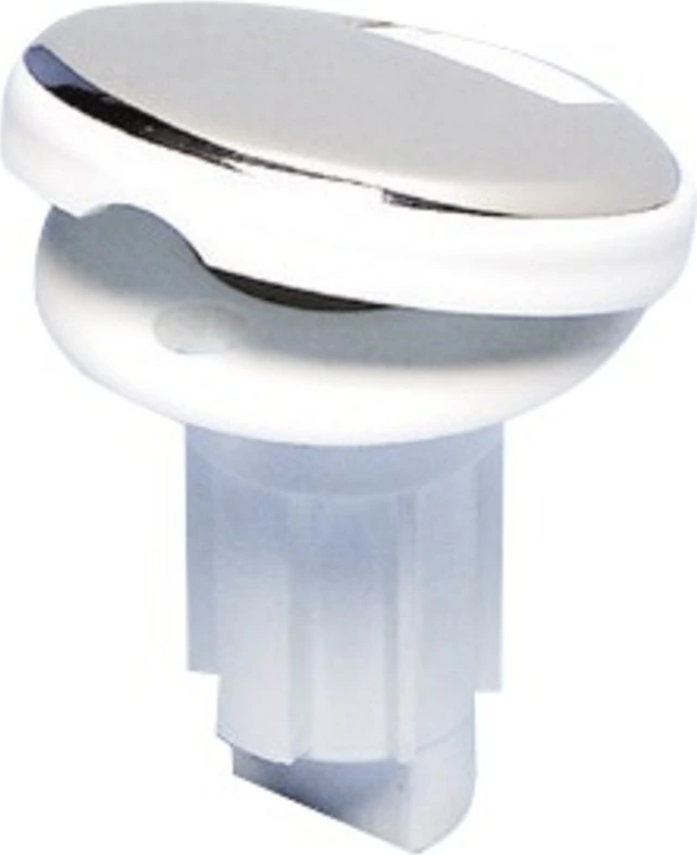 Pull-out led lightpole w/white base 60 cm