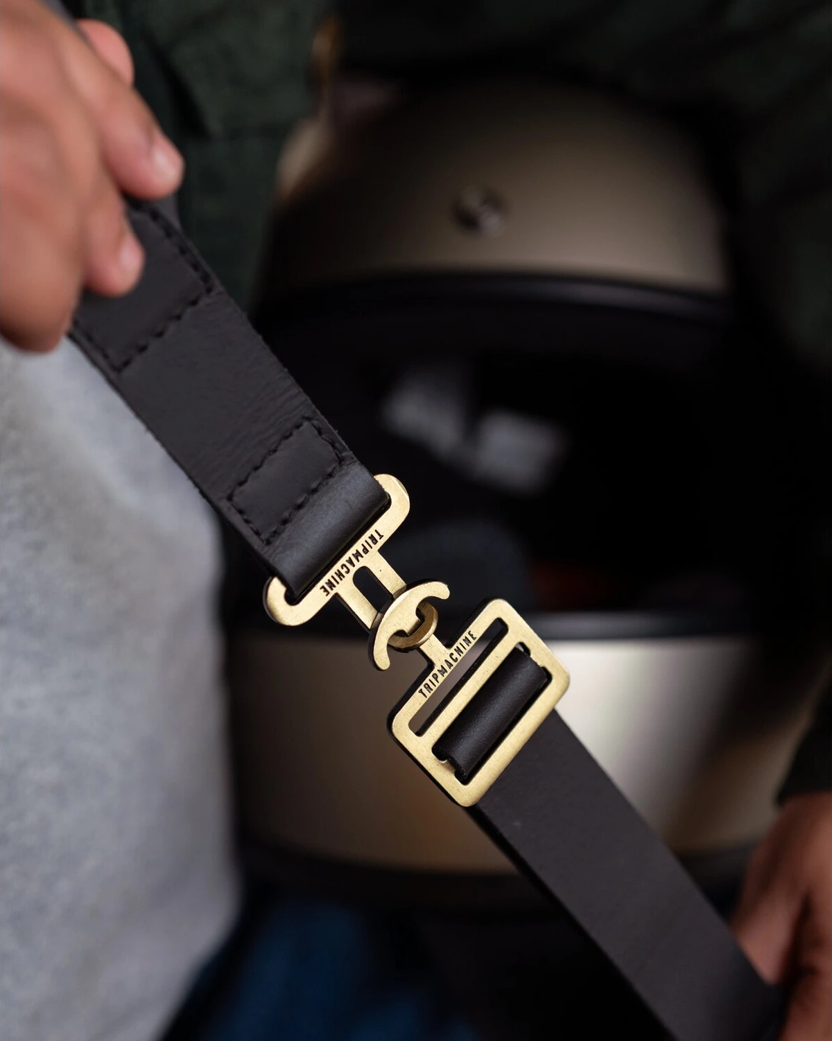Trip Machine Helmet Harness, Black