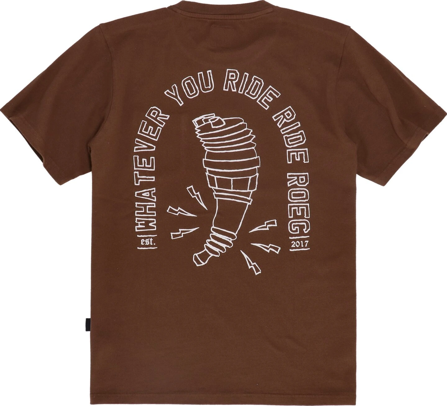 Roeg Ryder t-shirt, Brown, S