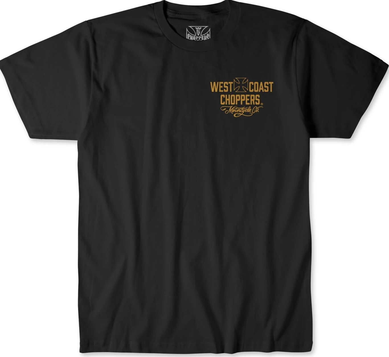 WCC Motorcycle t-shirt, Black, yellow, S