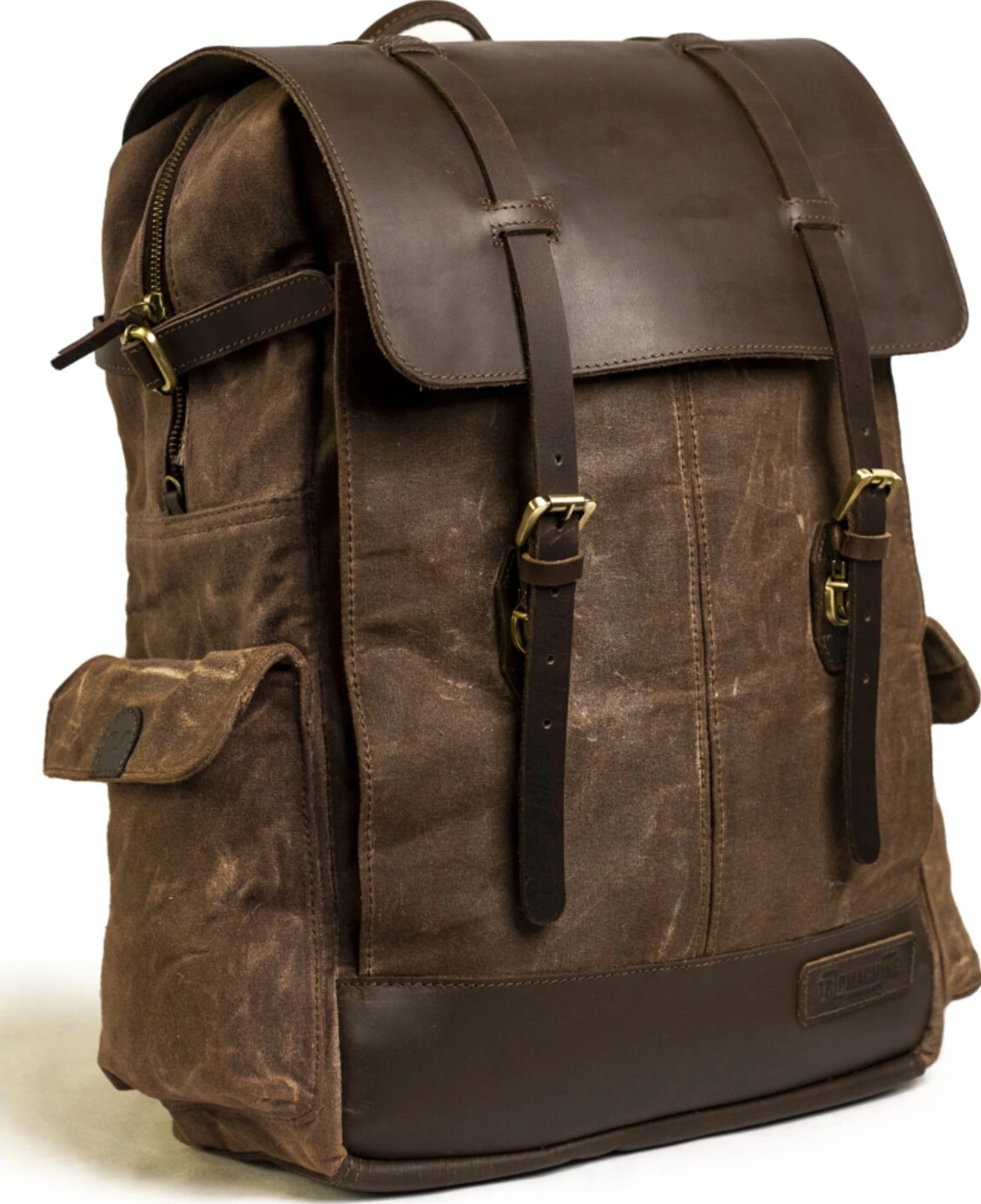 Trip Machine Rambler backpack bag, tobacco brown