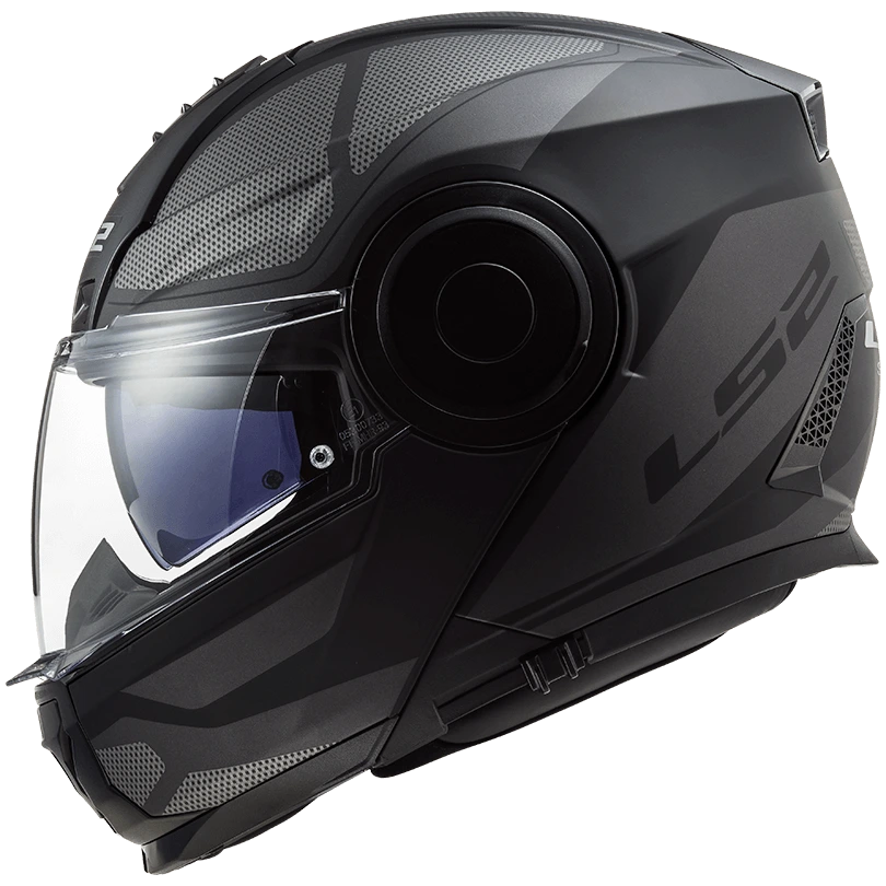LS2 FF902 SCOPE AXIS helmet - L, Black Titanium
