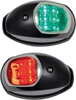 Evoled LED navigation lights pair - black