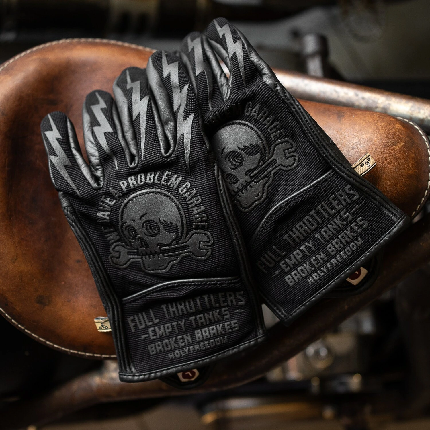 Holy Freedom Tools gloves, Black, M
