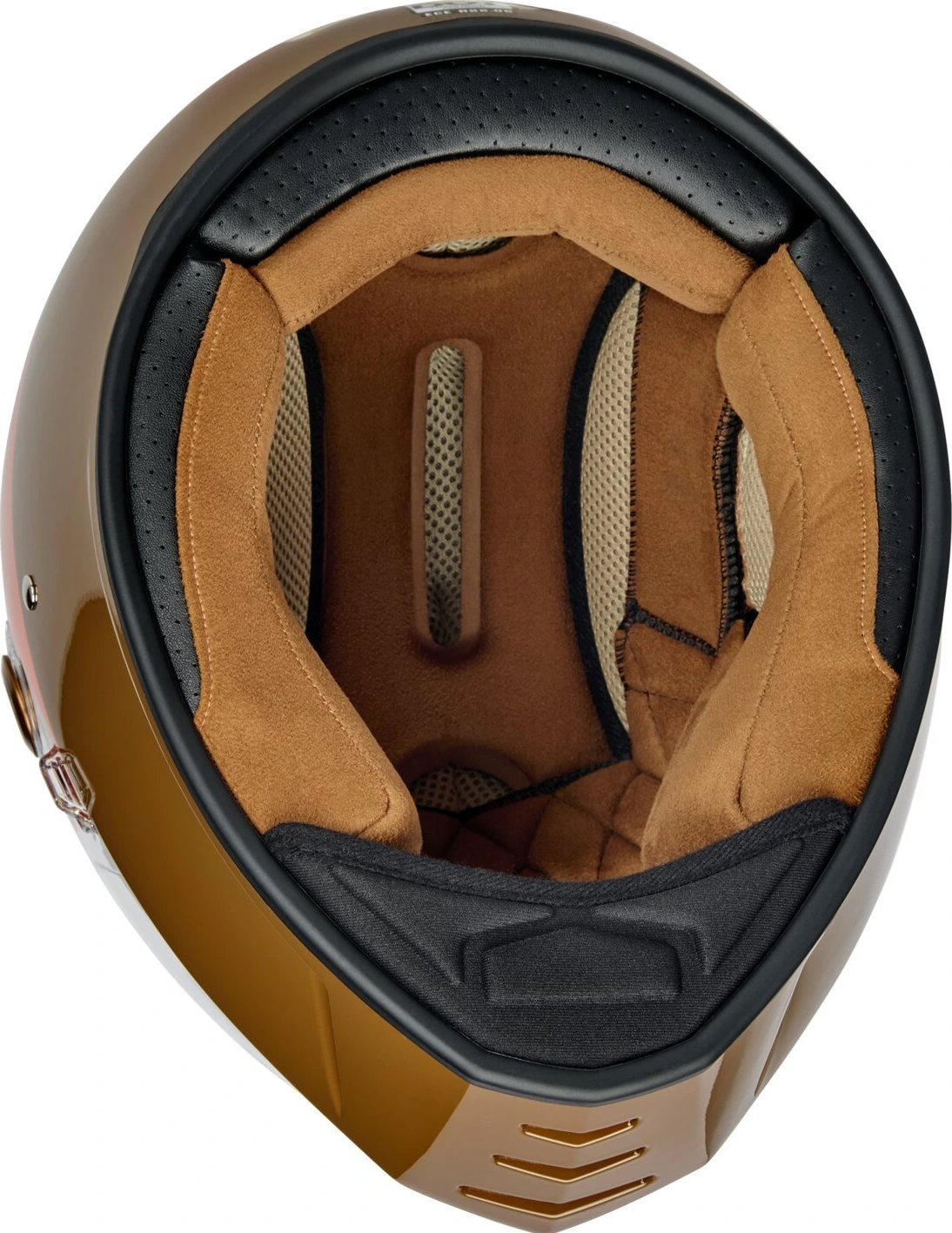 Biltwell Lane Splitter helmet, 20th anniversary Beige, XS, Gloss