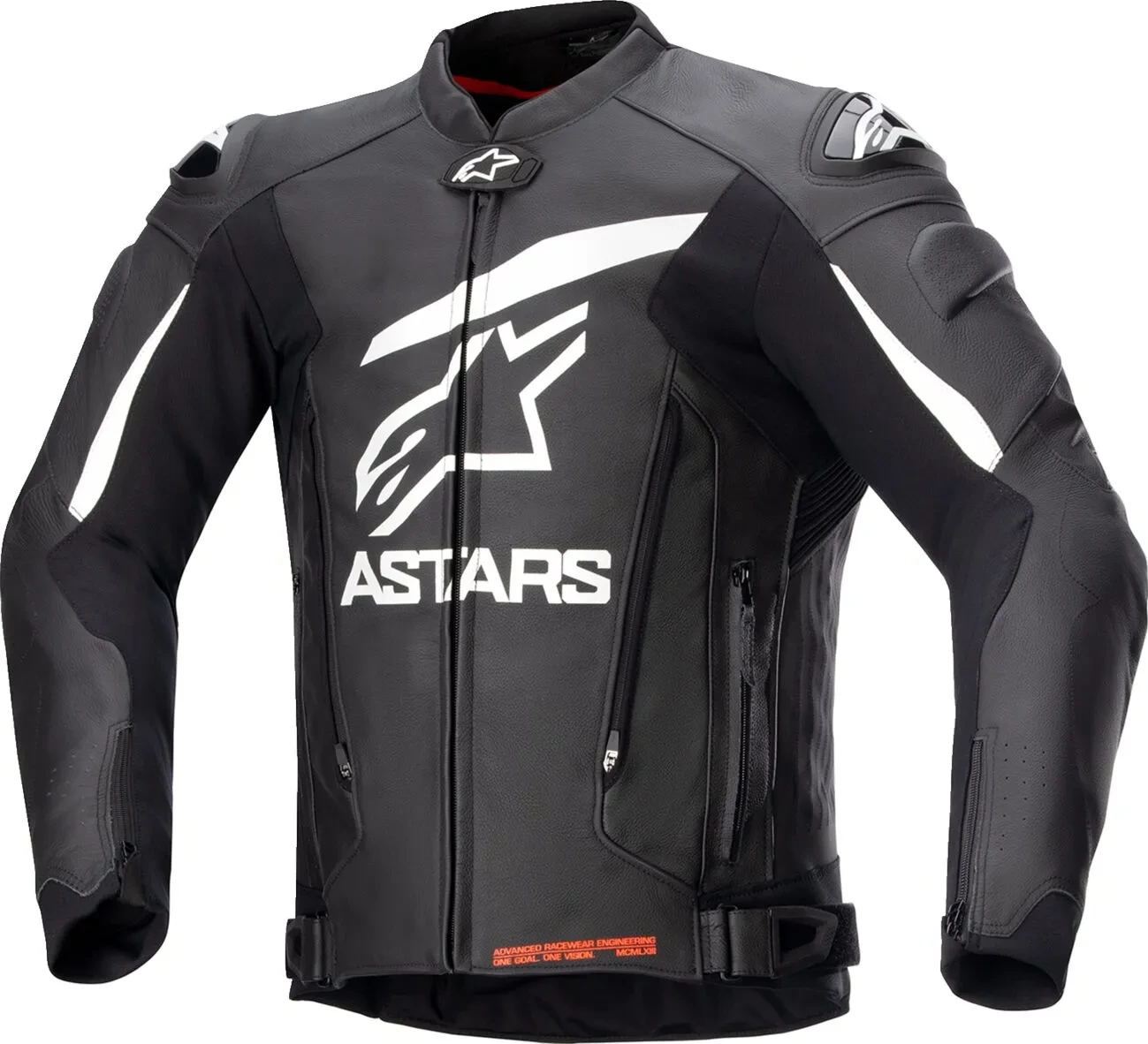 JACKET GP+R V4 BLACK/WHITE 48
