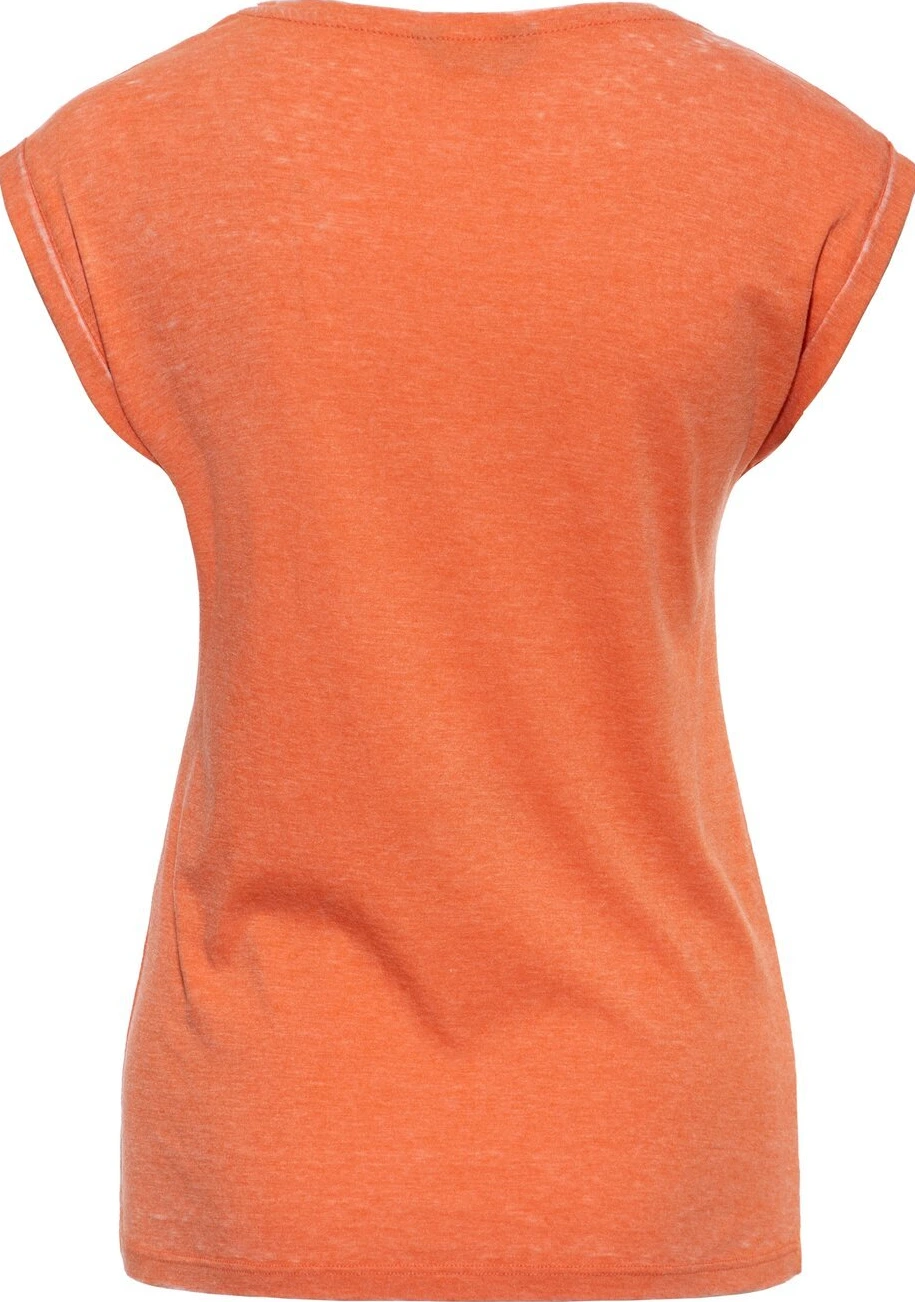 Queen Kerosin Wild & Free t-shirt harvest pumpkin, Orange, S