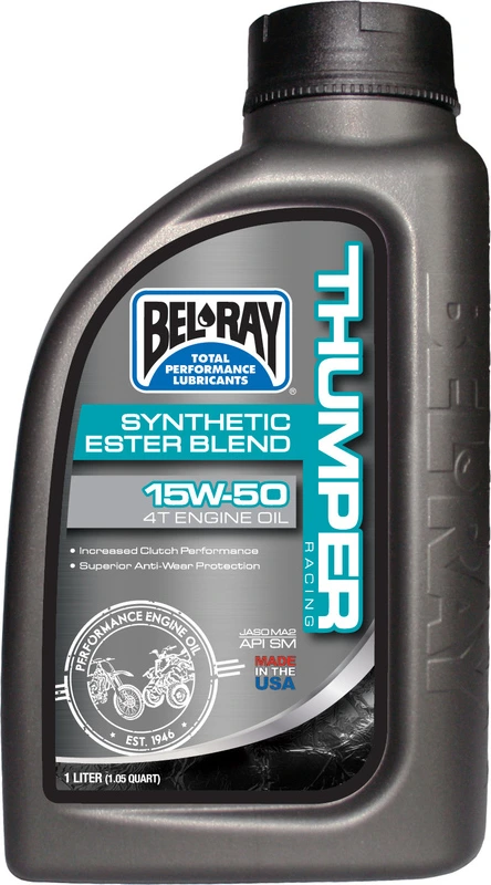 Bel-Ray Thumper Racing Synthetic Ester Blend 4T 15W-50 1L