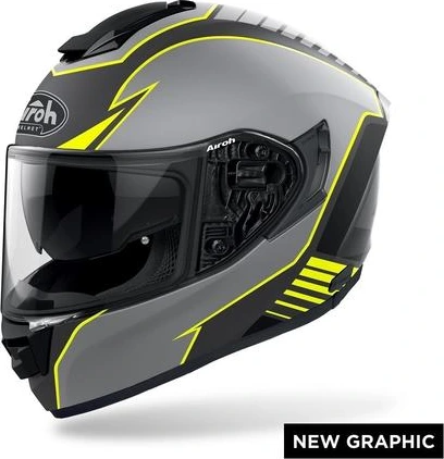 Airoh Hjälm ST501 Type yellow matt, XL