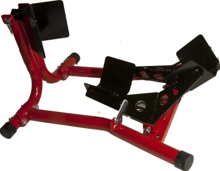 Motorcycle wheel stand