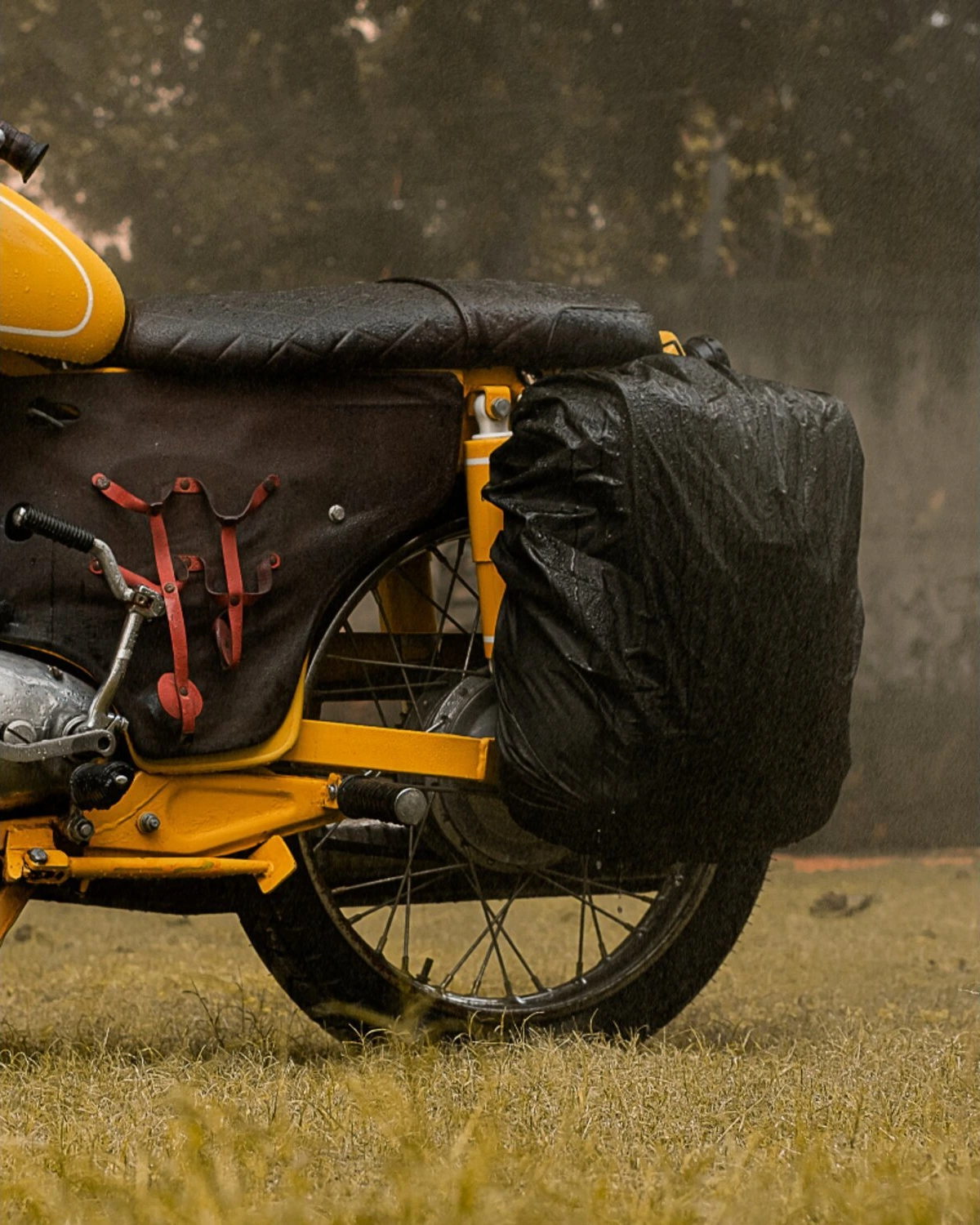 Trip Machine Rambler backpack bag, vintage tan