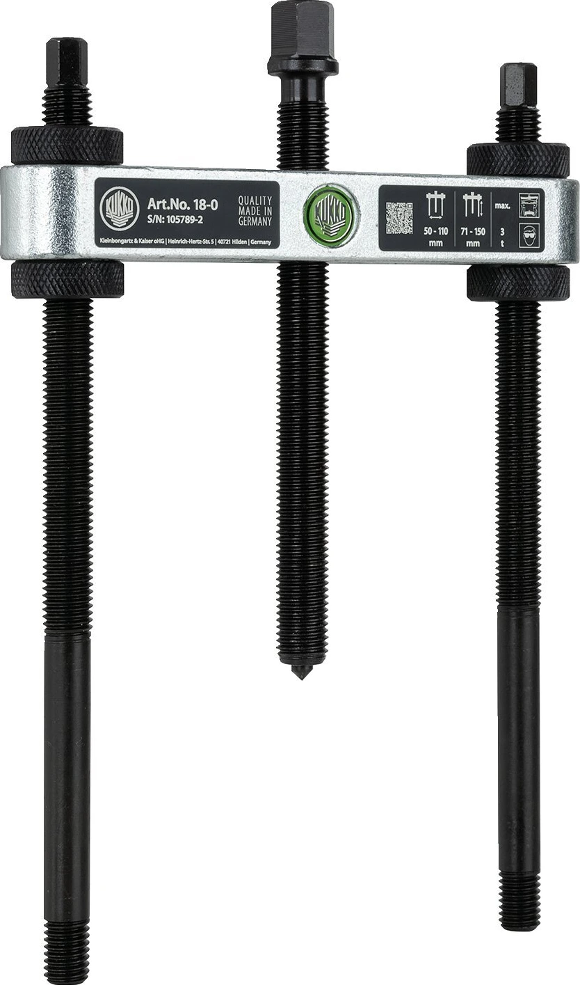 Kukko, puller for 951038 bearing separator, 150 mm