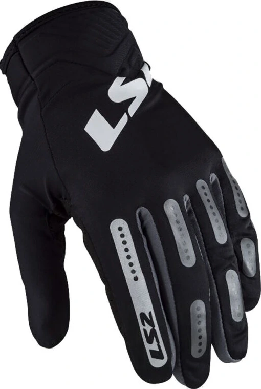 LS2 Bend Man Gloves - 2XL, Black Grey