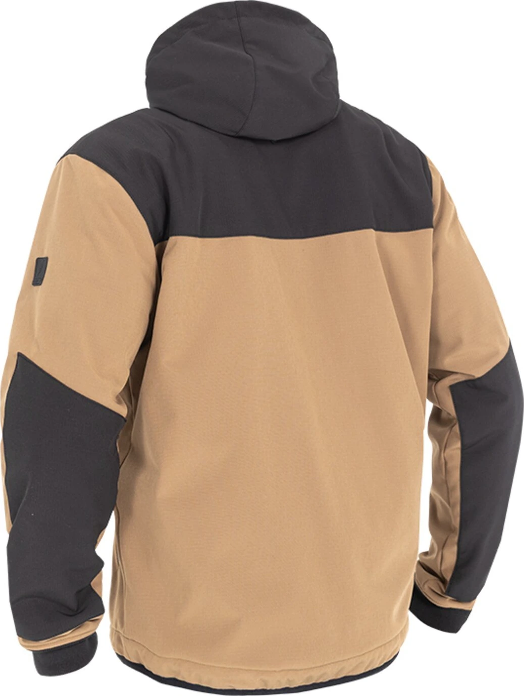 John Doe Hoodie V3 Softshell Rip-Stop dessert, Black, 2XL