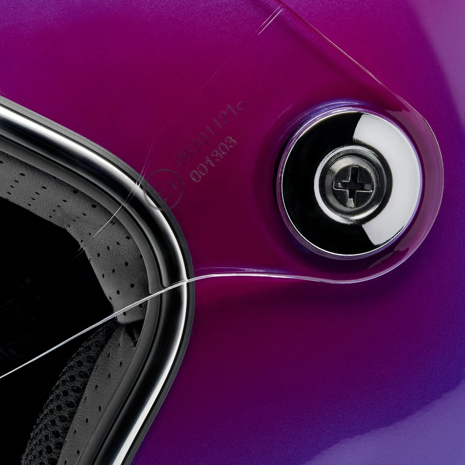 Biltwell Tahoe helmet metallic grape, Purple, S