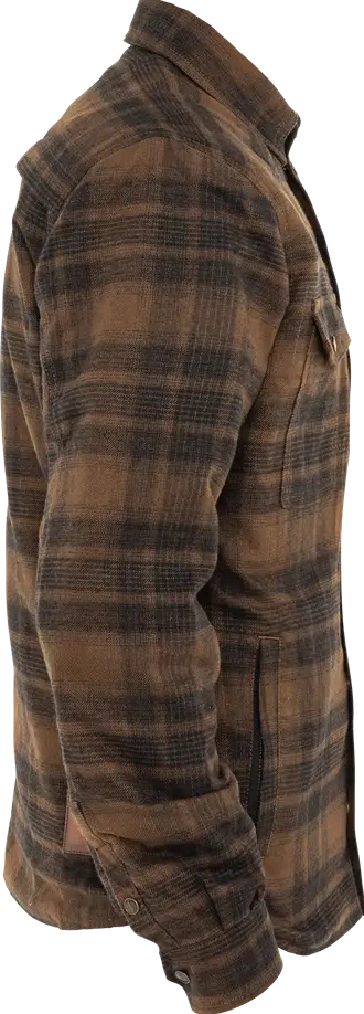 MOTOSHIRT WOODY BROWN 5XL