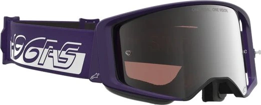 Alpinestars Goggle Supertech LTD HUNTA96 XXV PURPLE WHITE MIRROR SILVER