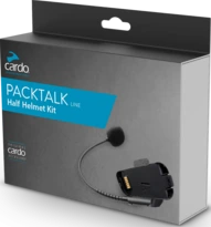 Cardo Packtalk Half Helmet Kit