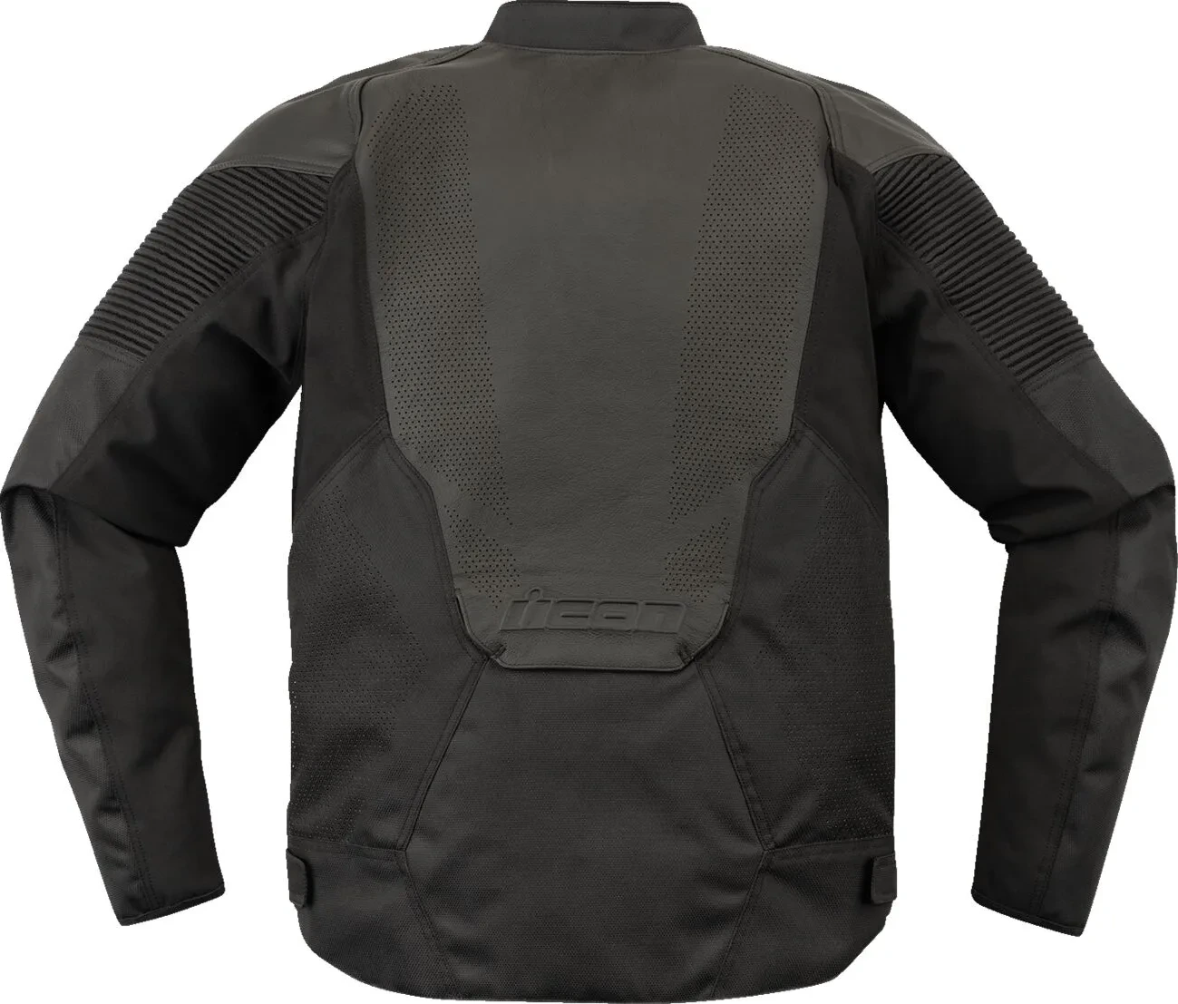 JACKET OVERLORD3 LEATHER BLACK SM