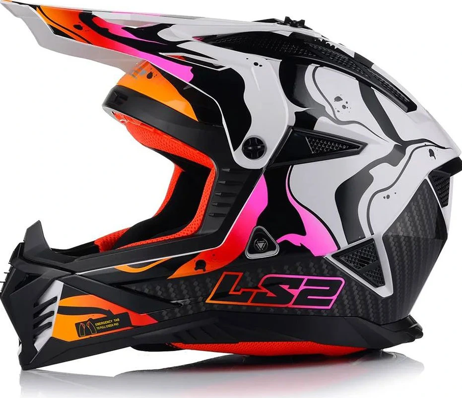 LS2 MX708 FAST II WASH helmet - S, Gloss White