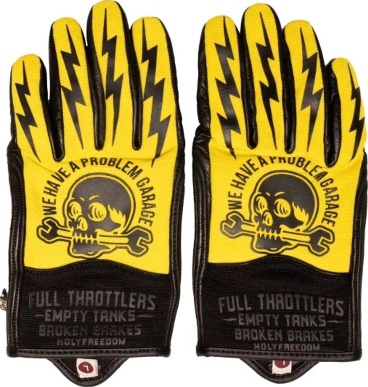 Holy Freedom Tools gloves, Yellow, M