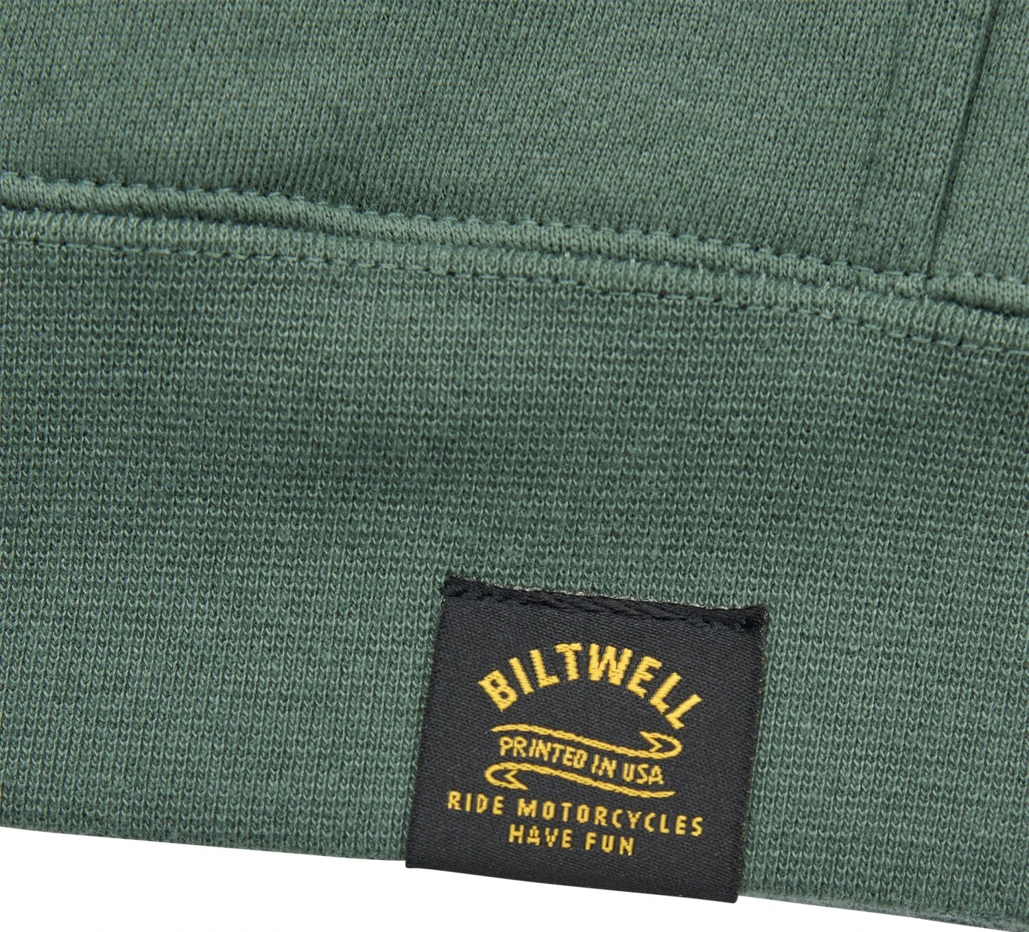 Biltwell Pan hoodie, Green, S
