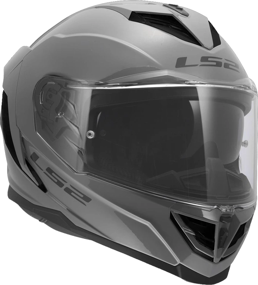 LS2 FF818 STORM III SOLID Helmet - Nardo Grey, S