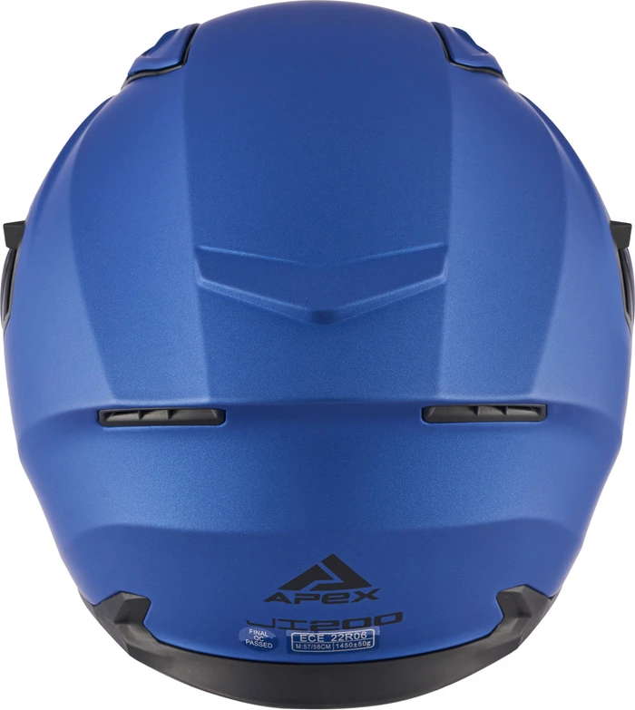 APEX Helmet JI200 Solid metallic blue matt S