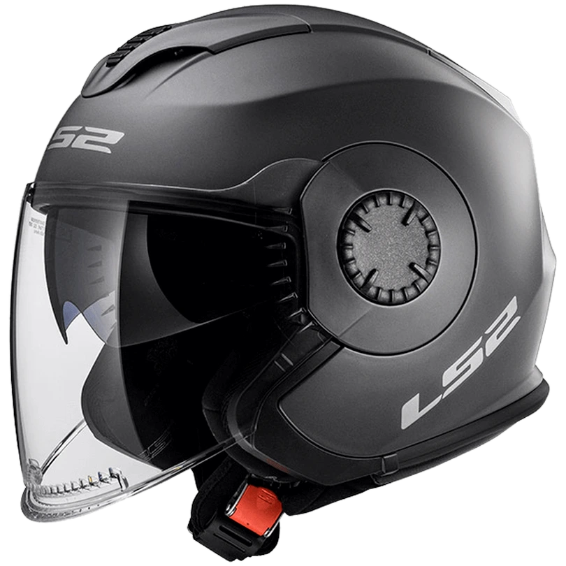 LS2 OF570 VERSO SINGLE MONO helmet - Matt Titanium, S