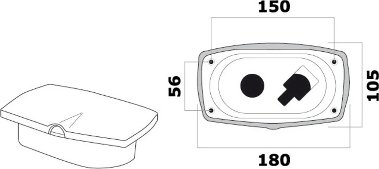 New Edge shower box 4mchr.