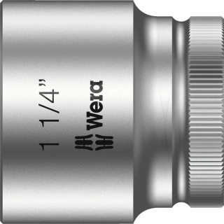 Wera Zyklop 1/2" socket - US sizes 1-1/4"