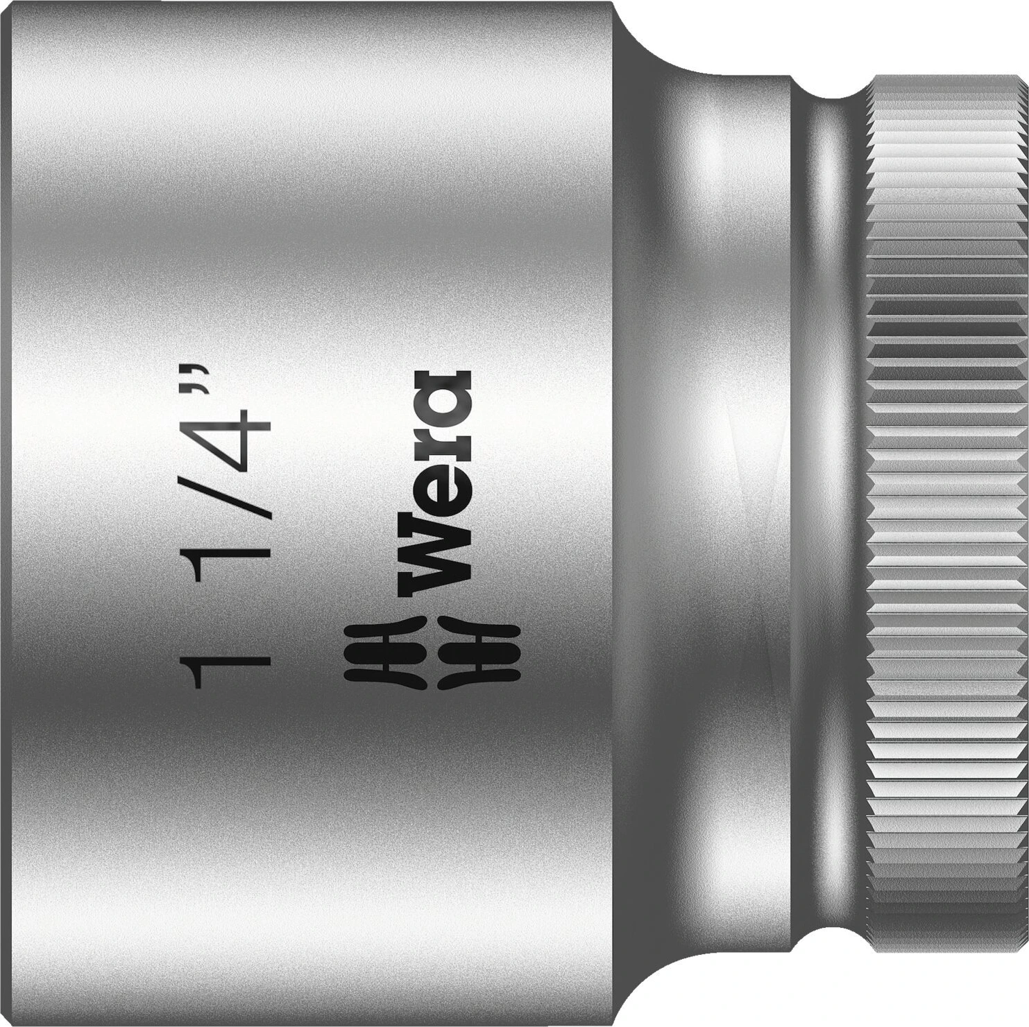 Wera Zyklop 1/2" socket - US sizes 1-1/4", 42 mm, Chrome