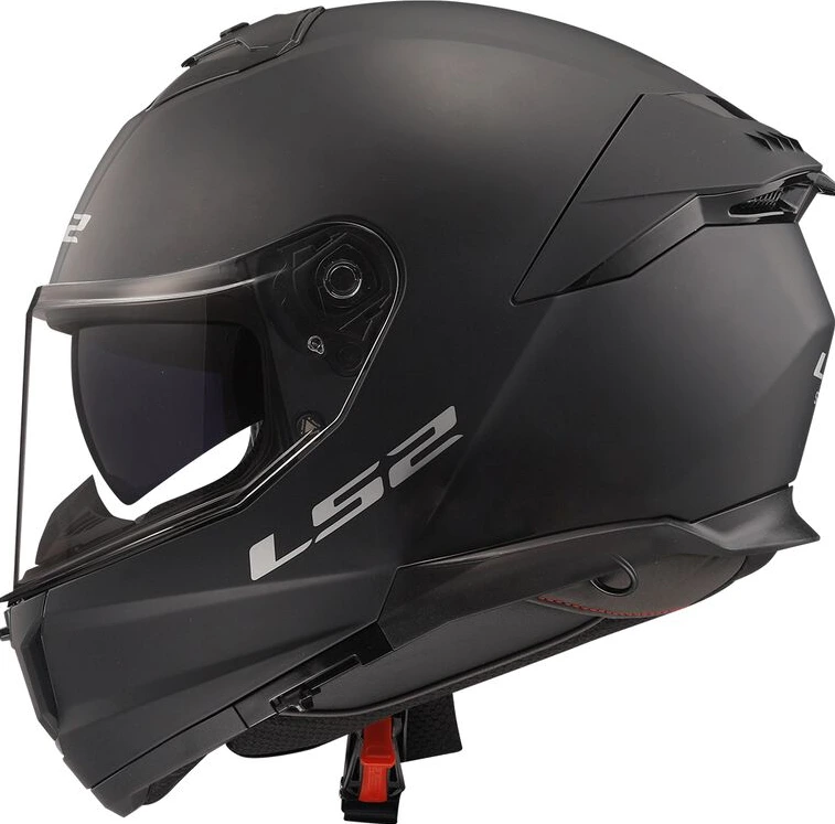 LS2 FF808 STREAM II Solid helmet - Gloss Black, 2XL