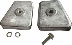 Anode alu Gearcase Johnson/Evinrude 20-35HP