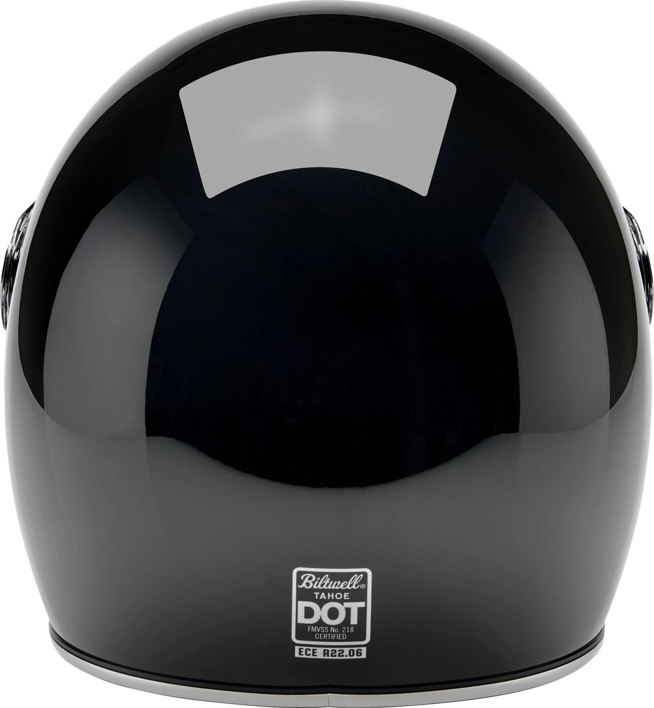 Biltwell Tahoe helmet, Black, XS, Gloss
