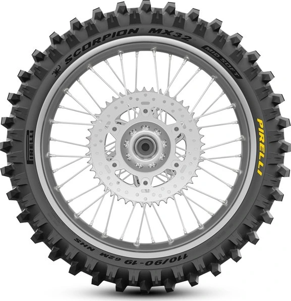 Pirelli Uus Scorpion MX32 Mid Soft 110/90-19 NHS 62M Re