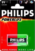 Philips baterija 6LR61/9V Power Alkaline B1