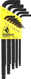 Bondhus, kuuskant / kuulotsaga mutrivõtmete komplekt