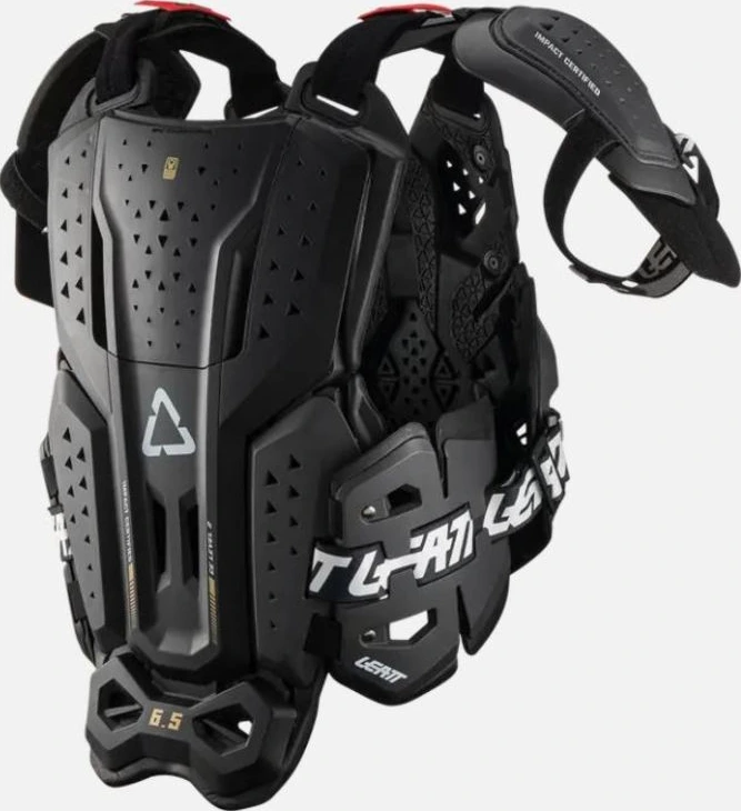 Leatt Safety Vest 6.5 Pro Black/Grey, 160-172cm S/M