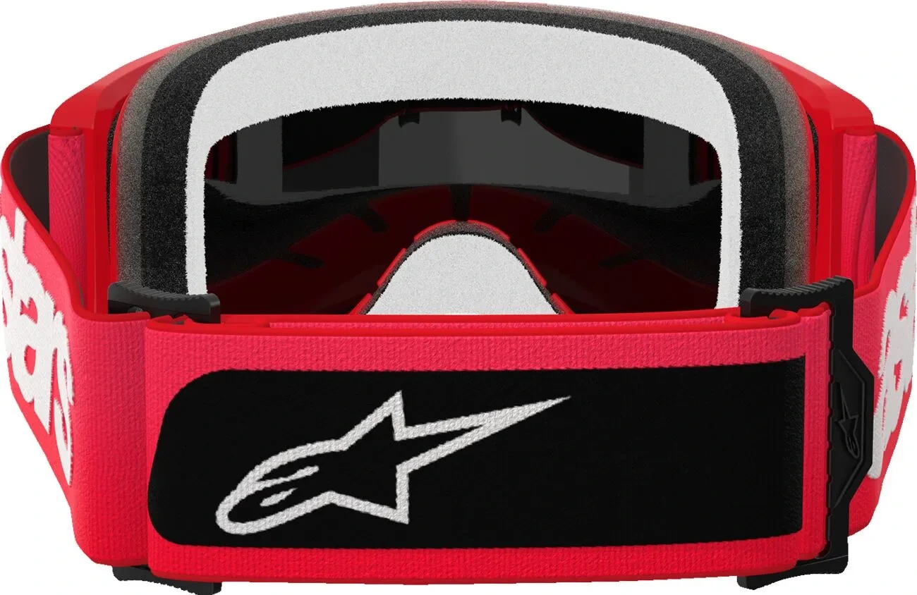 GOGGLE VISION 5 BLAZE RED MIRROR-GLD