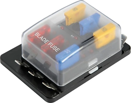 fuse holder with cover