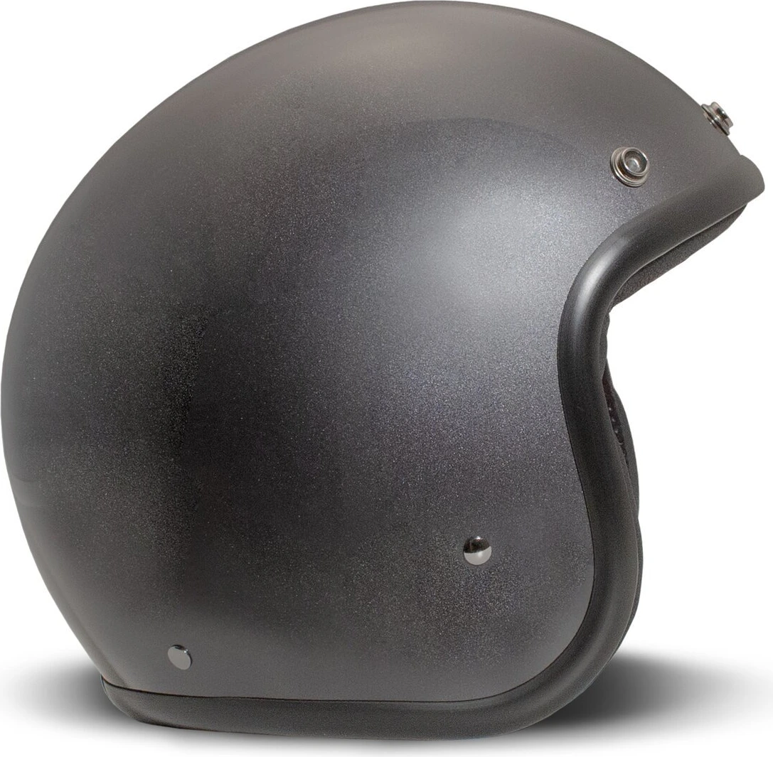 DMD Retro helmet, grey, XS, Metallic