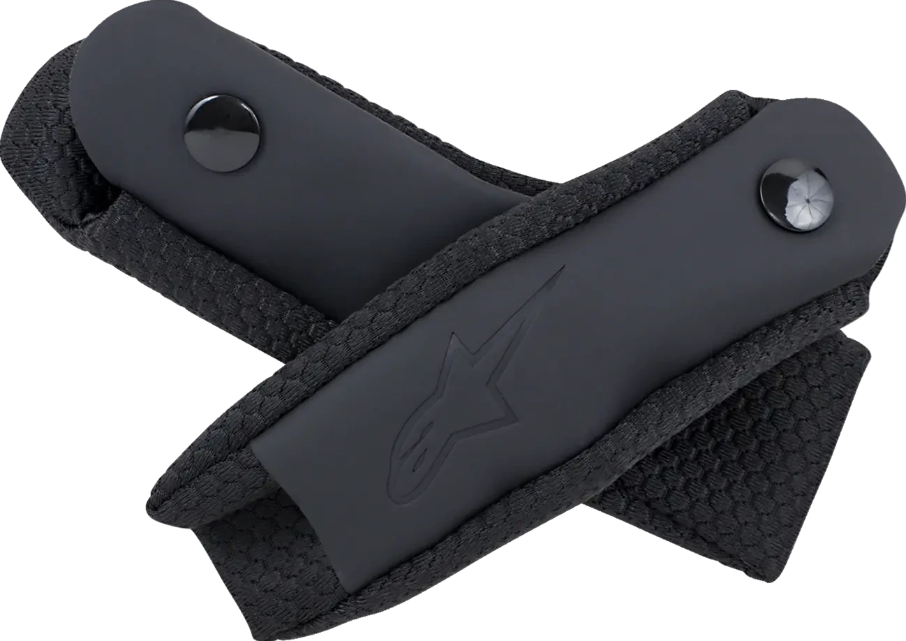 CHIN STRAP COVER SET BLACK