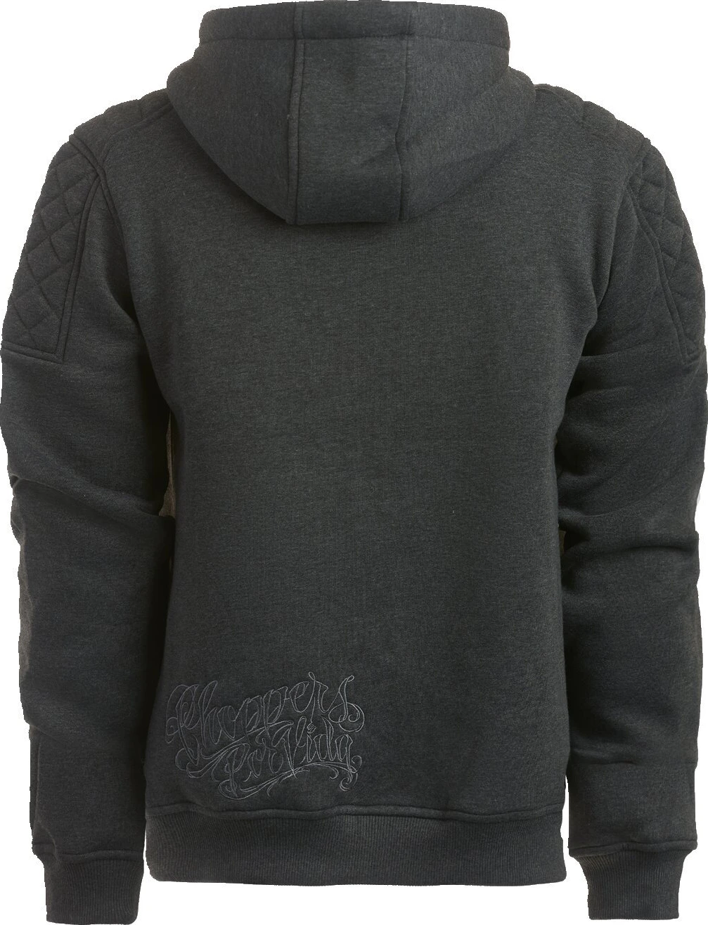 WCC Choppers Por Vida zip hoodie, grey, S